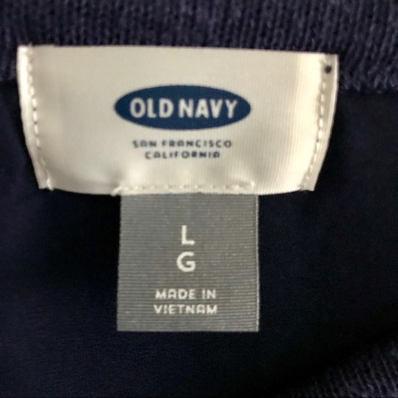Old Navy Long Sleeve Navy Top - Picture 7 of 8